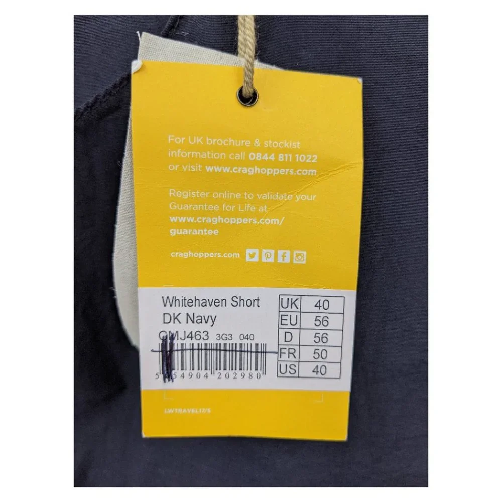 Craghoppers Navy Whitehaven Hybrid 6
